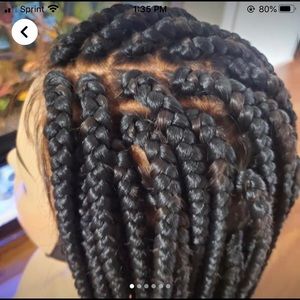 Braided 26 inch Wig